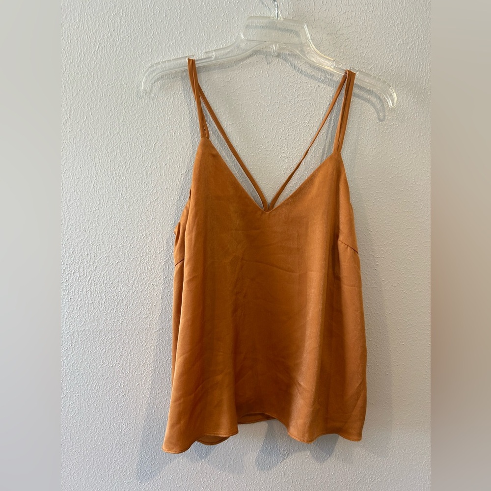 Lucy Paris Boutique Rust Camisole Top